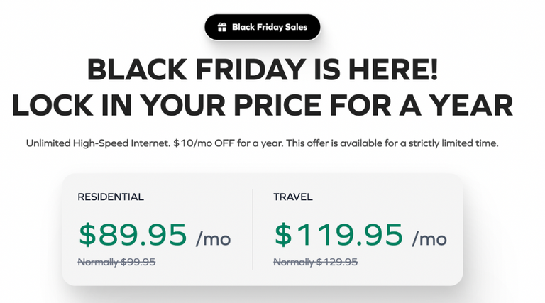 Black Friday Alert: Save $120/Year and Lock in Your Internet Rate